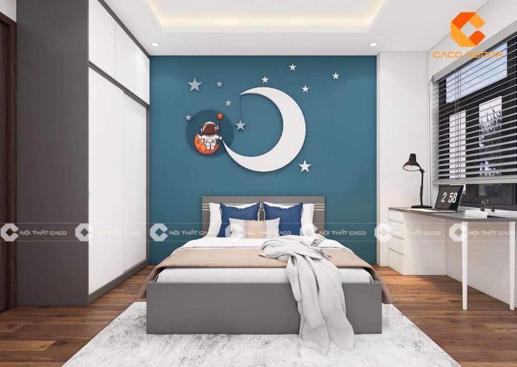 Mẫu 14 decor phòng ngủ 15m2 thiết kế bởi CaCo