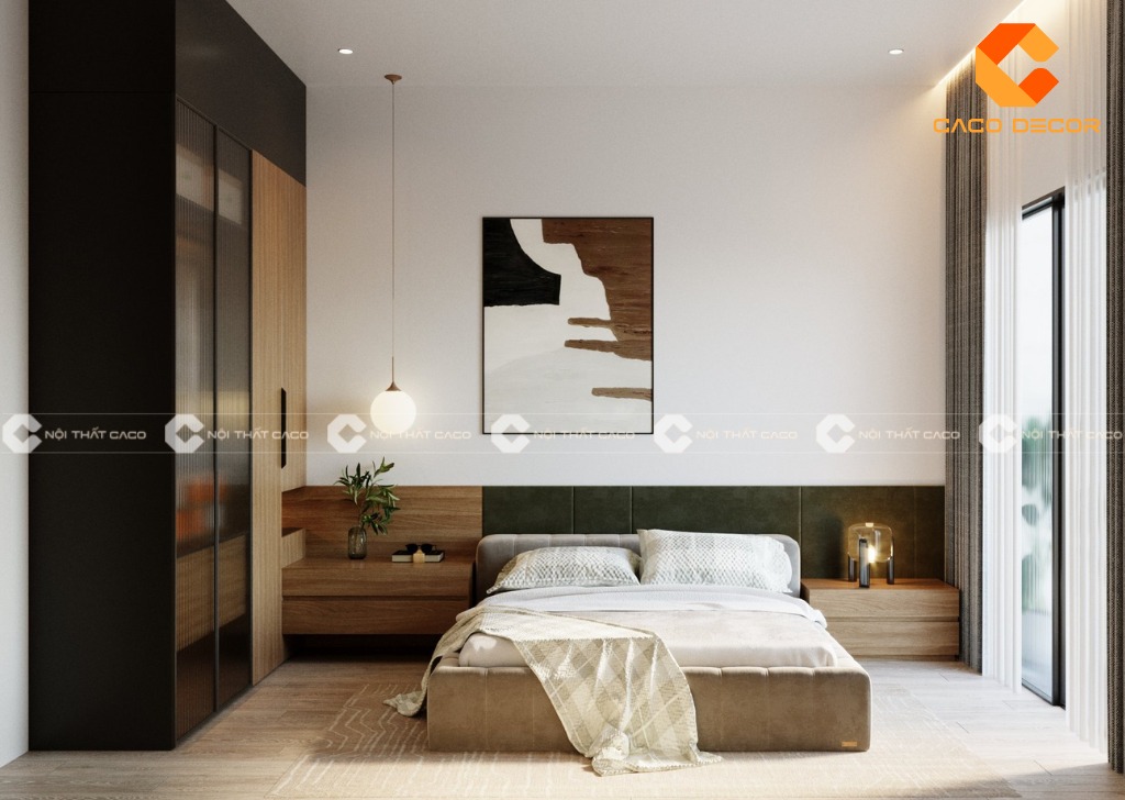 Mẫu 03 decor phòng ngủ 15m2 thiết kế bởi CaCo