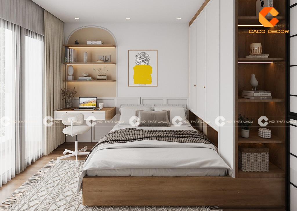 Mẫu decor phòng ngủ giá rẻ mã 06 tại Nội Thất CaCo