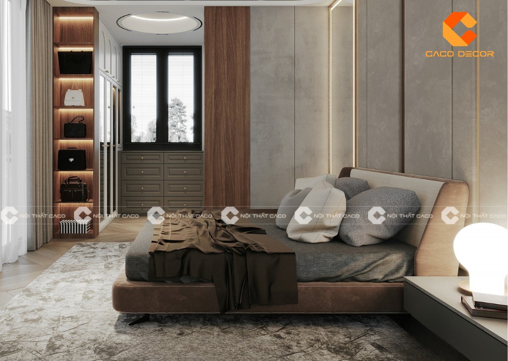 Decor phòng ngủ nam giá rẻ đơn giản