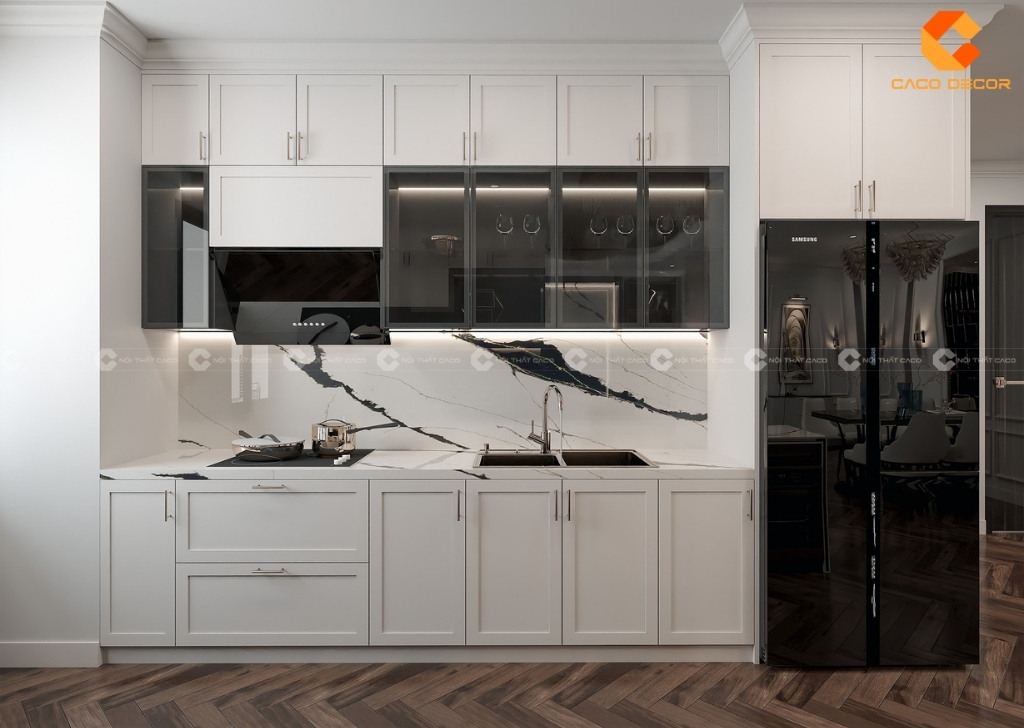 Phong cách thiết kế tủ bếp Maverick