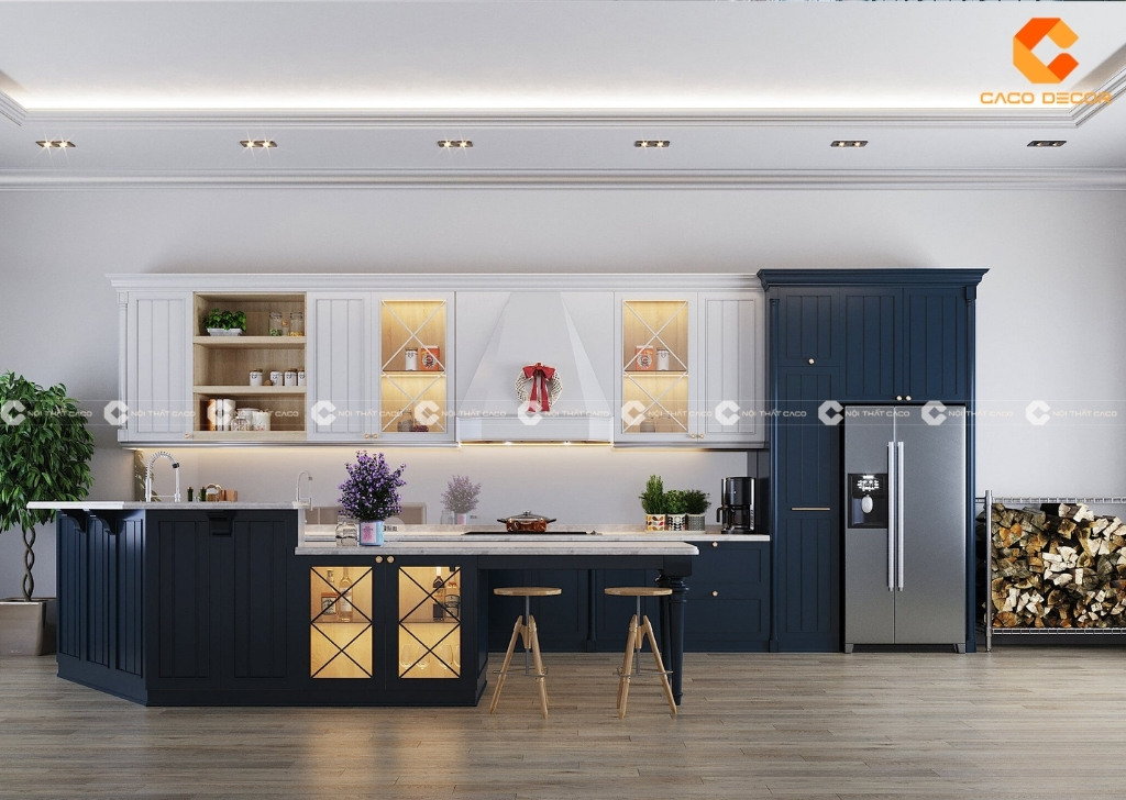 Tủ bếp hợp cho người mệnh Thủy