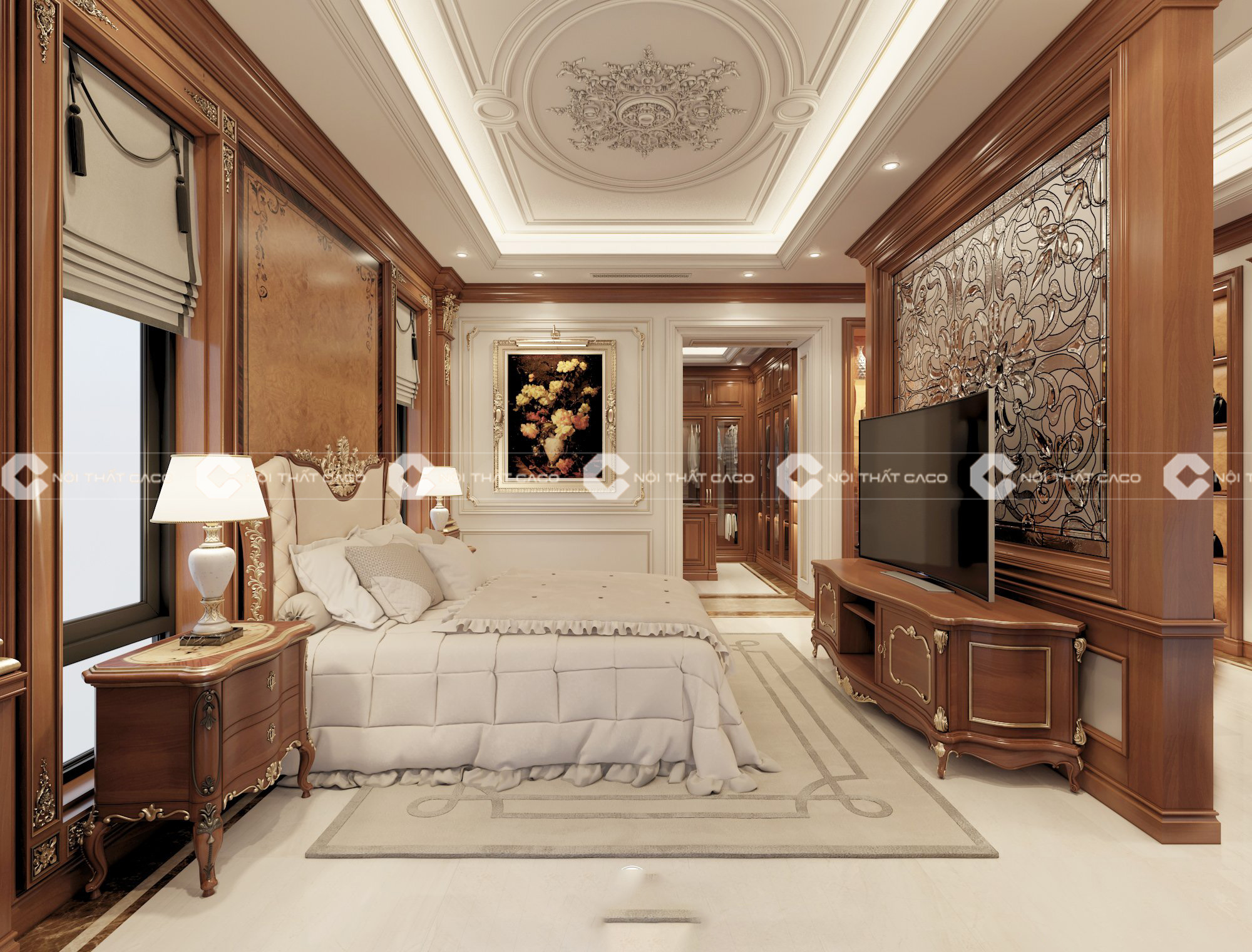 Mẫu thiết kế nội thất phòng ngủ phổ biến, hiện đại