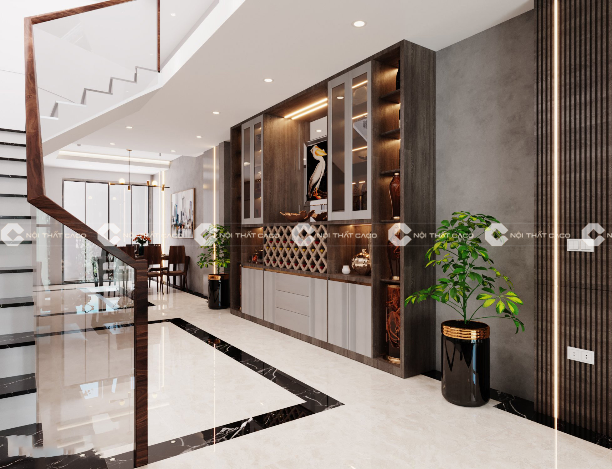 Màu sắc và họa tiết đồ nội thất