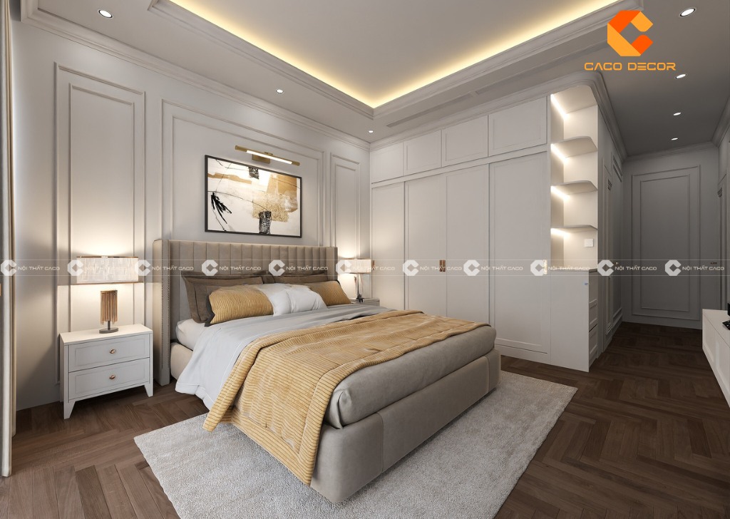 Mẫu 15m2 - Thiết kế hiện đại, sang trọng dành cho gia đình yêu thích sự tối giản