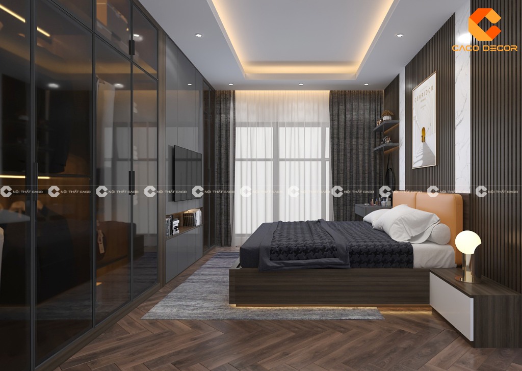 Phong cách phòng ngủ đơn giản hiện đại