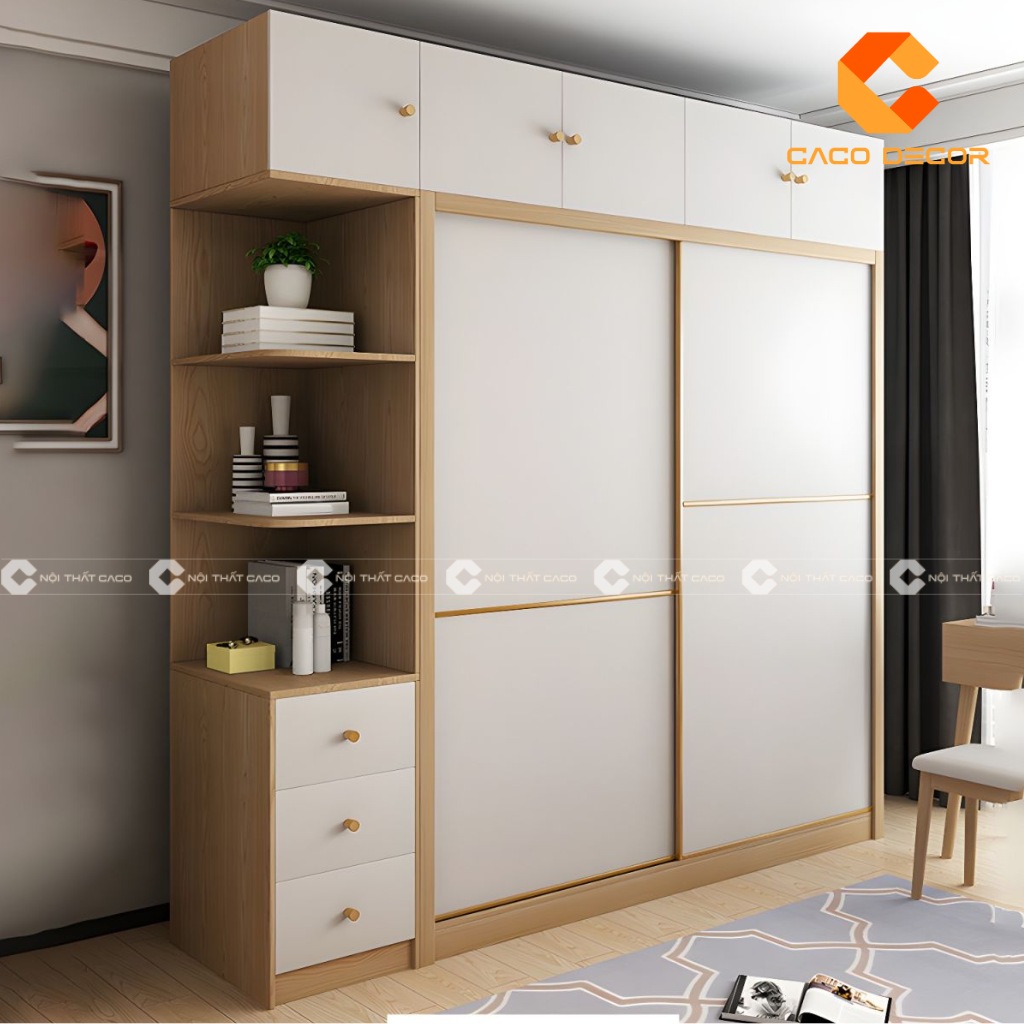 Kinh nghiệm mua tủ quần áo MDF phủ melamine đẹp, hiện đại 12