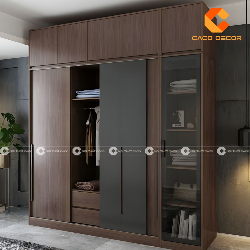 Kinh nghiệm mua tủ quần áo MDF phủ melamine đẹp, hiện đại 13