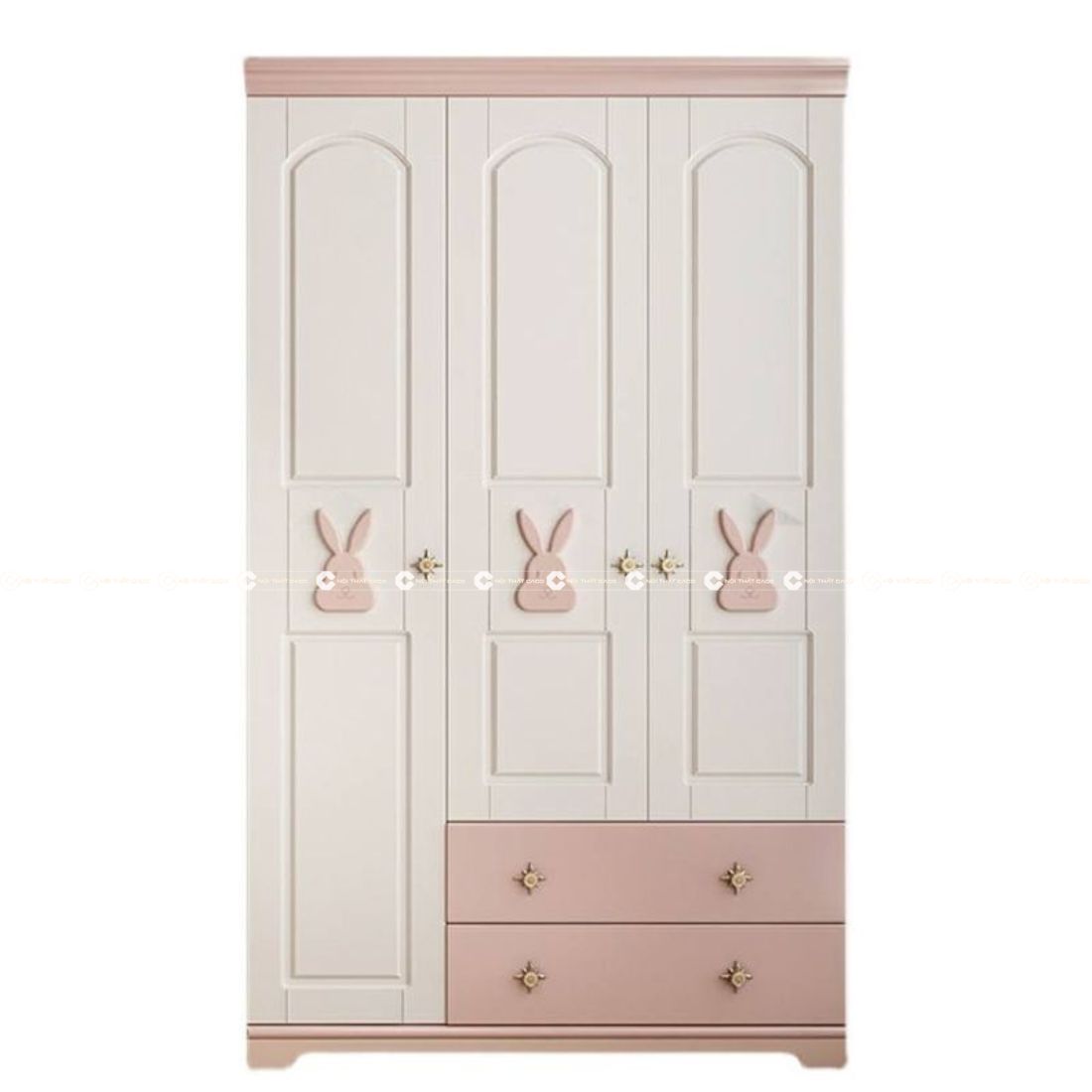 Tủ Áo Trẻ Em Thiết Kế Dễ Thương, Hiện Đại - TATE035 3