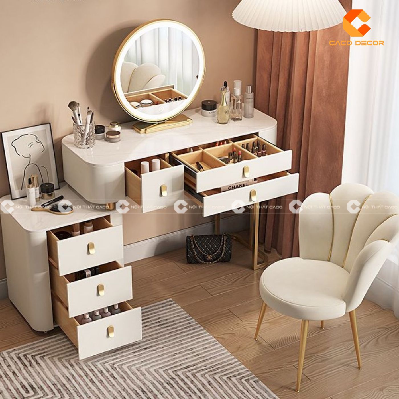 Bộ sưu tập bàn trang điểm hiện đại mã số 1 