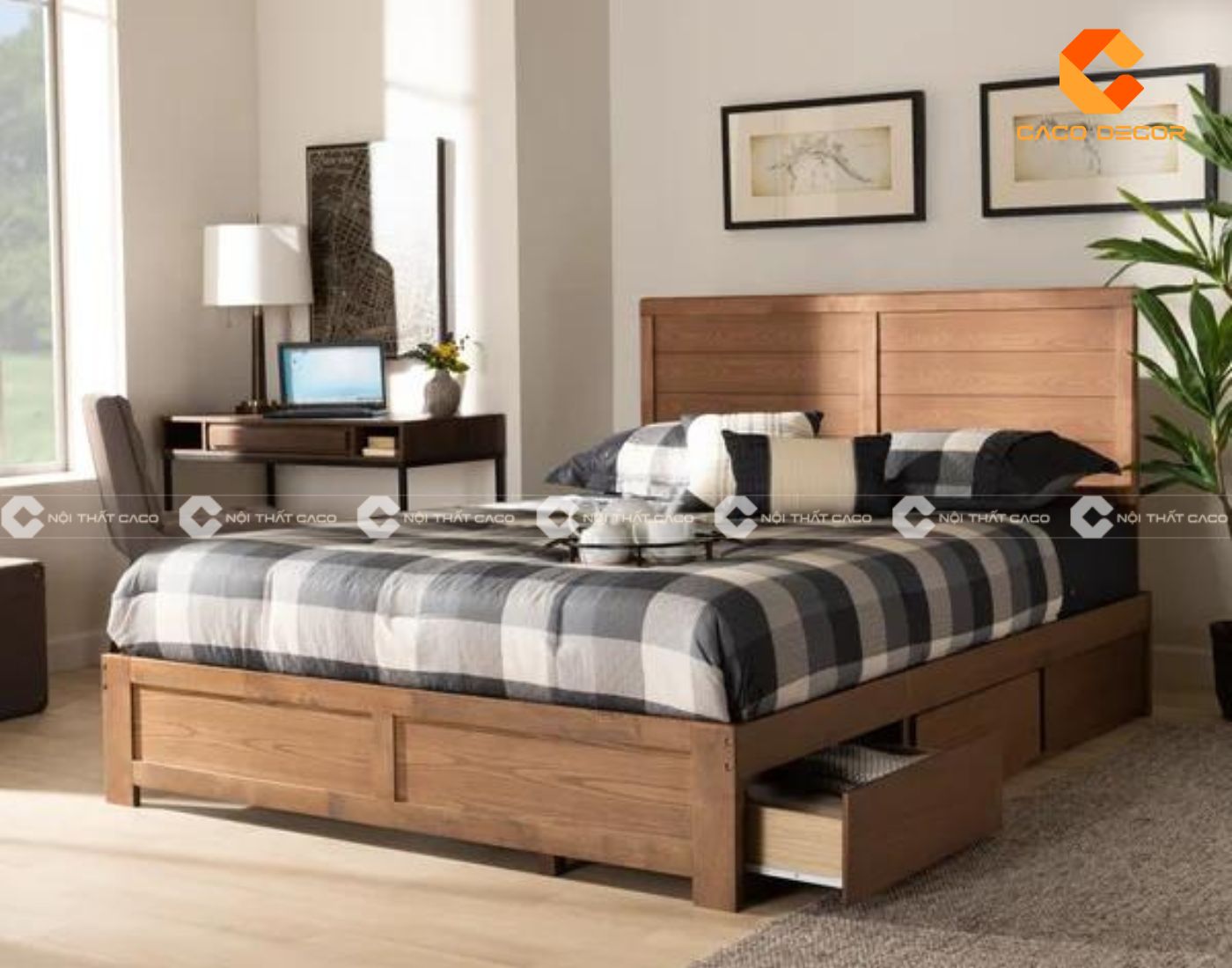 Giường gỗ thông minh đa năng giúp tiết kiệm tối đa không gian 13