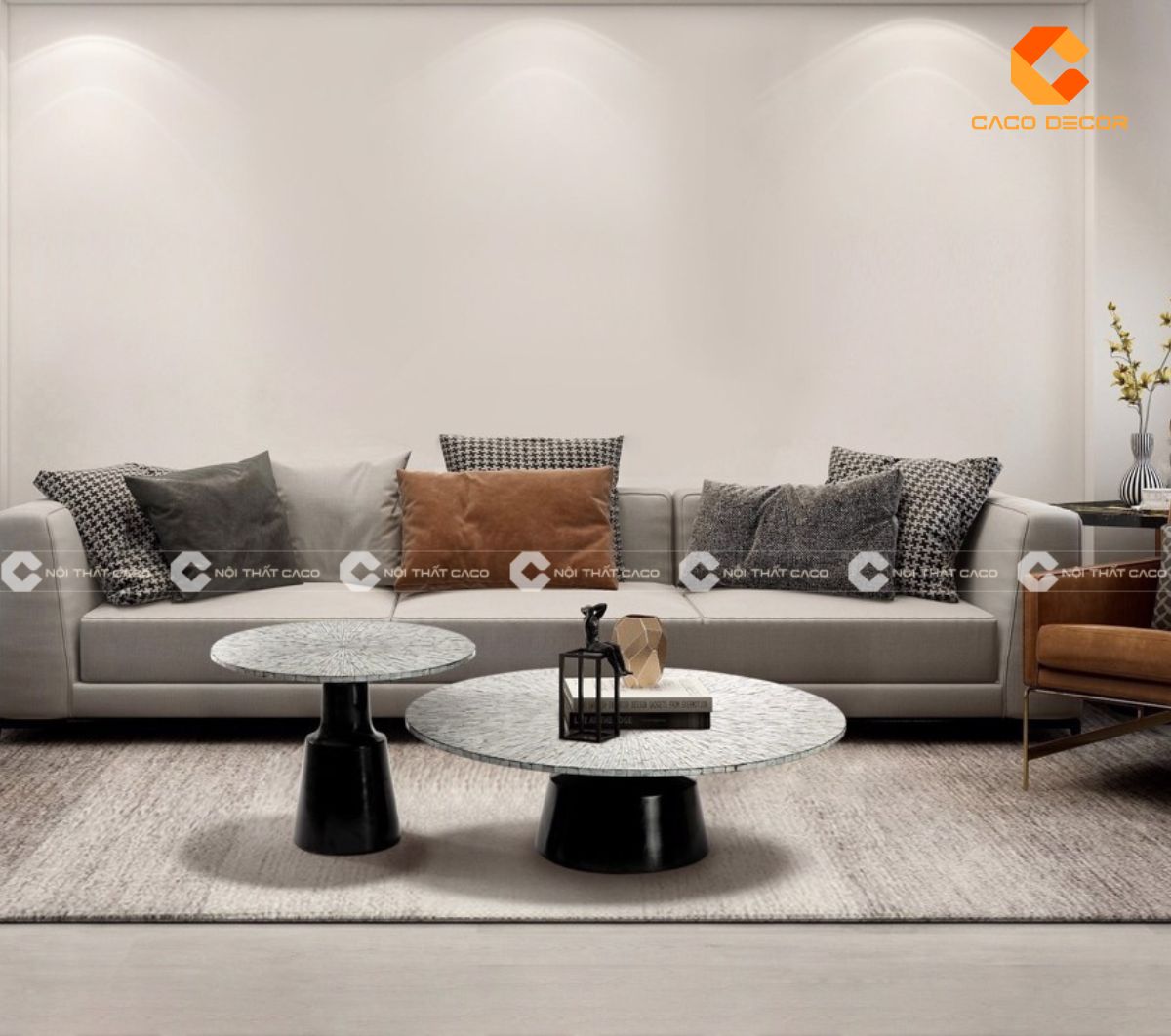 Bộ bàn ghế Sofa hiện đại cho phòng khách gia đình bạn