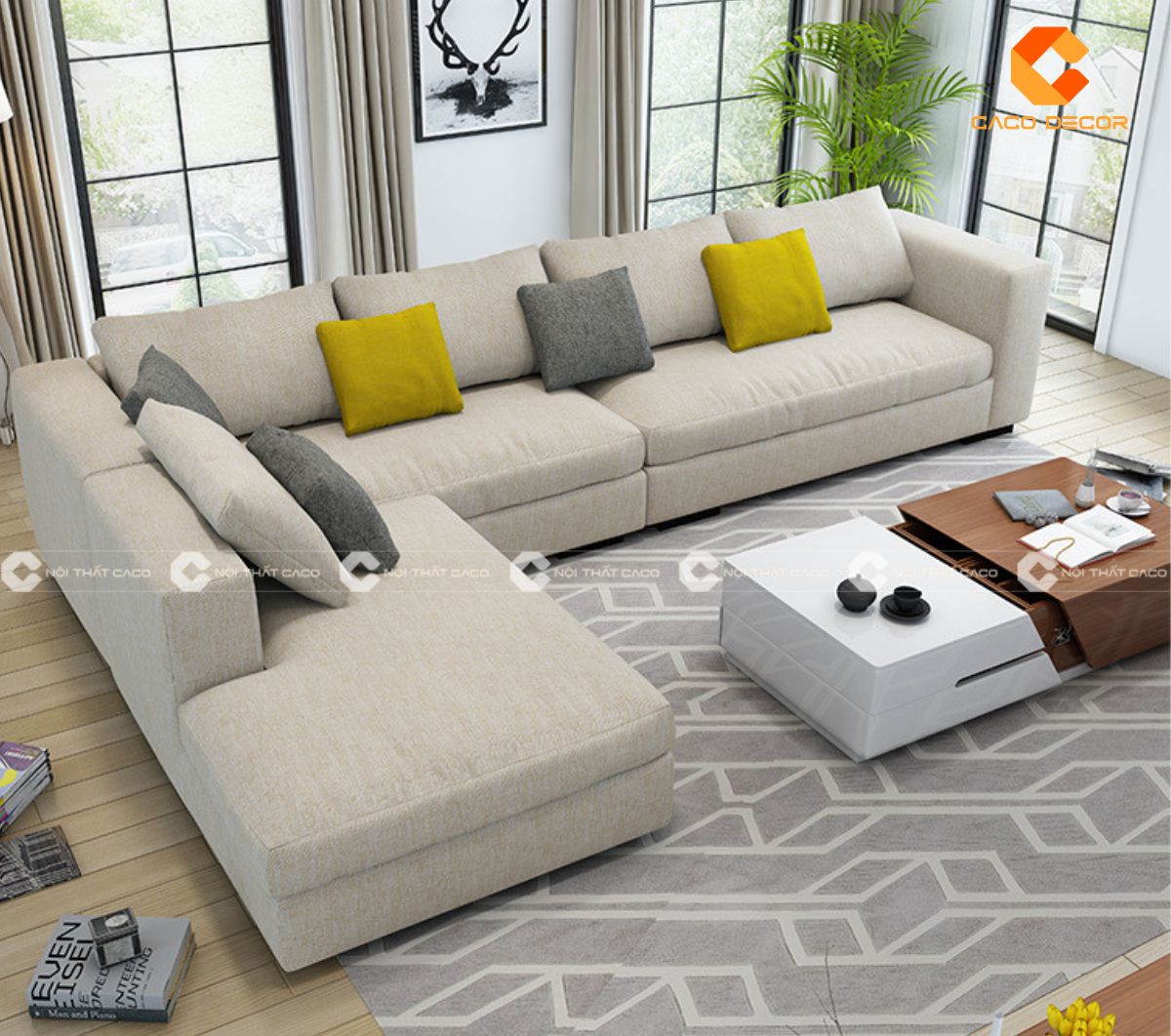 Bộ bàn ghế sofa tại CaCo mẫu số 2 
