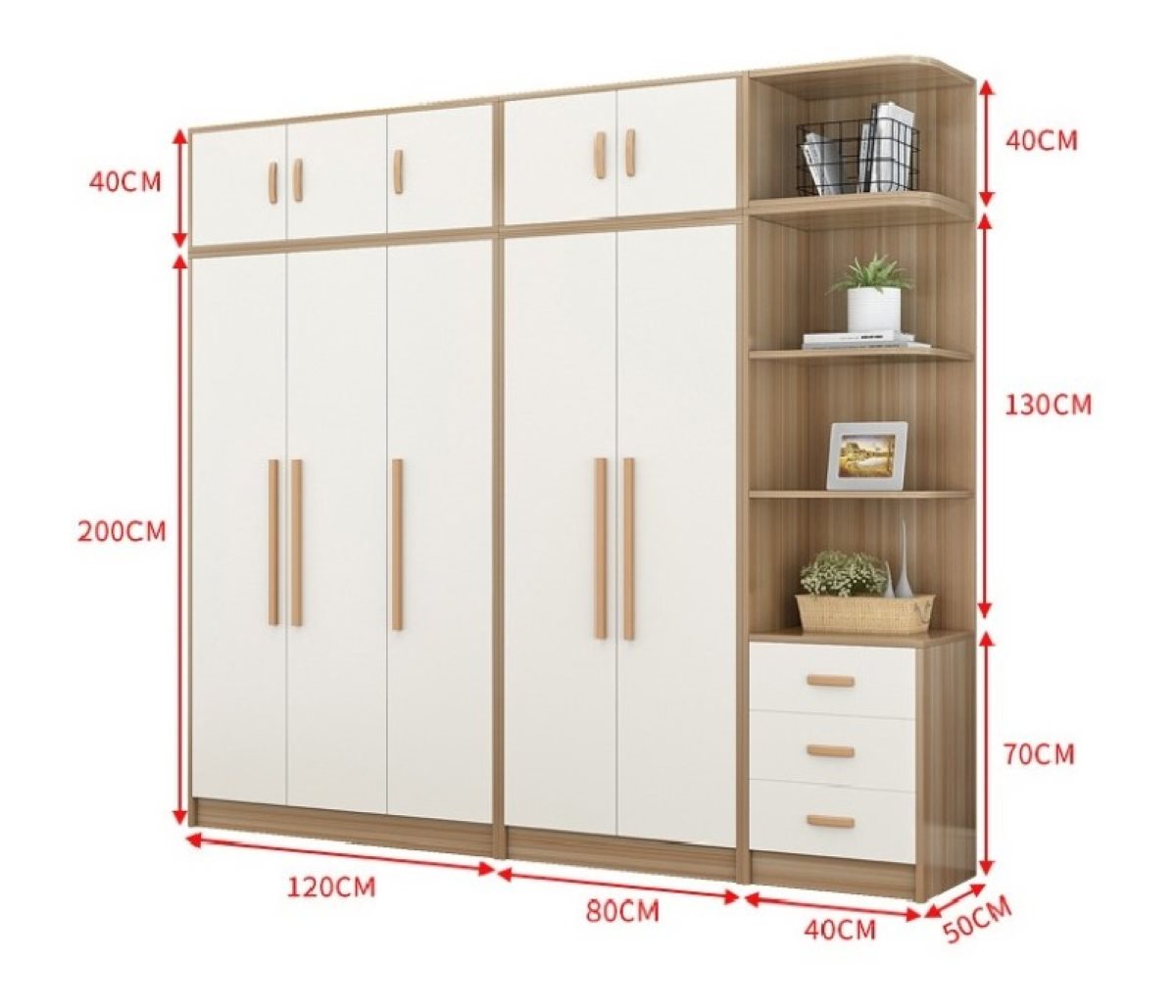 Vì sao cần quan tâm đến kích thước tủ quần áo chuẩn?