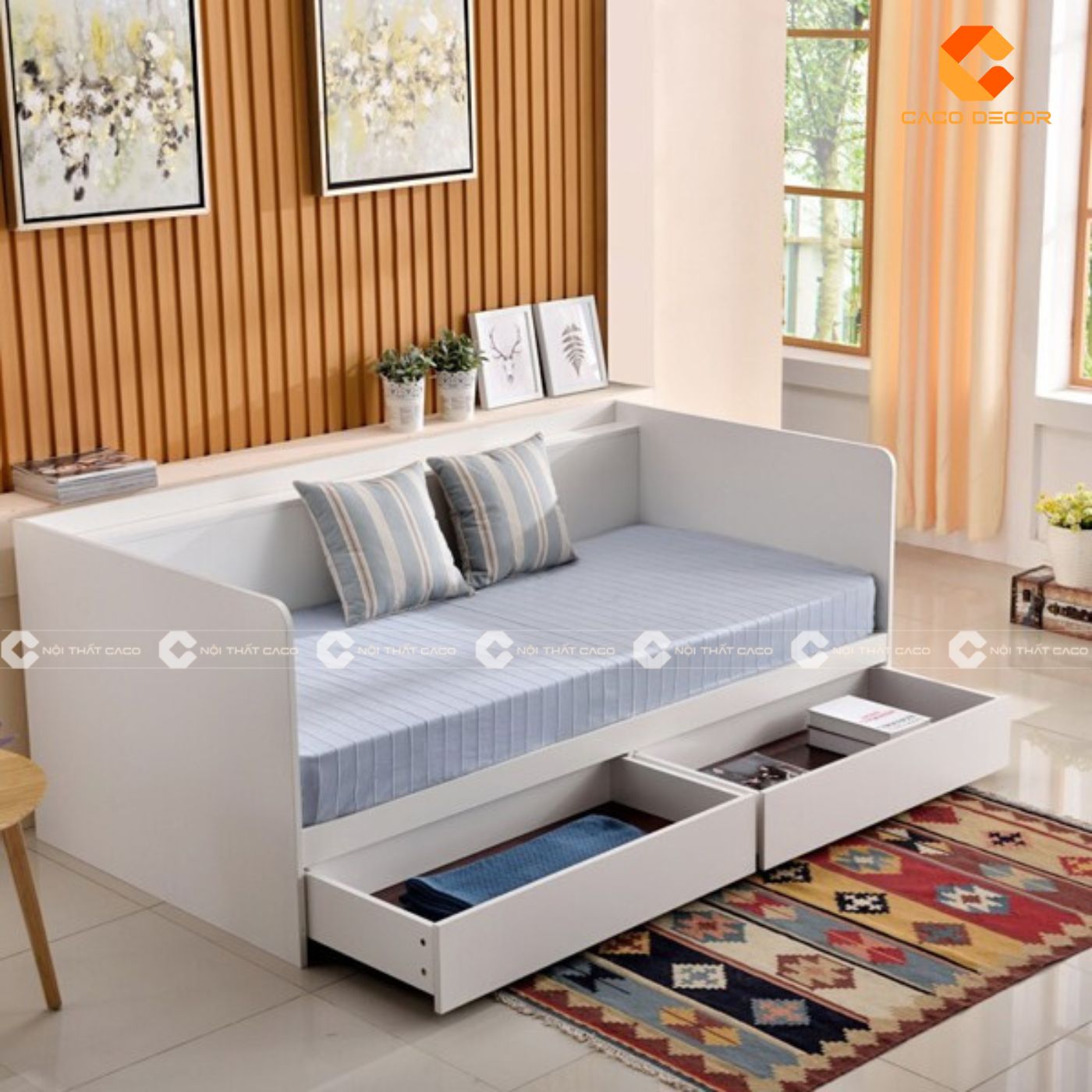 Sofa giường gấp thông minh - món nội thất đa năng, siêu tiện ích 9
