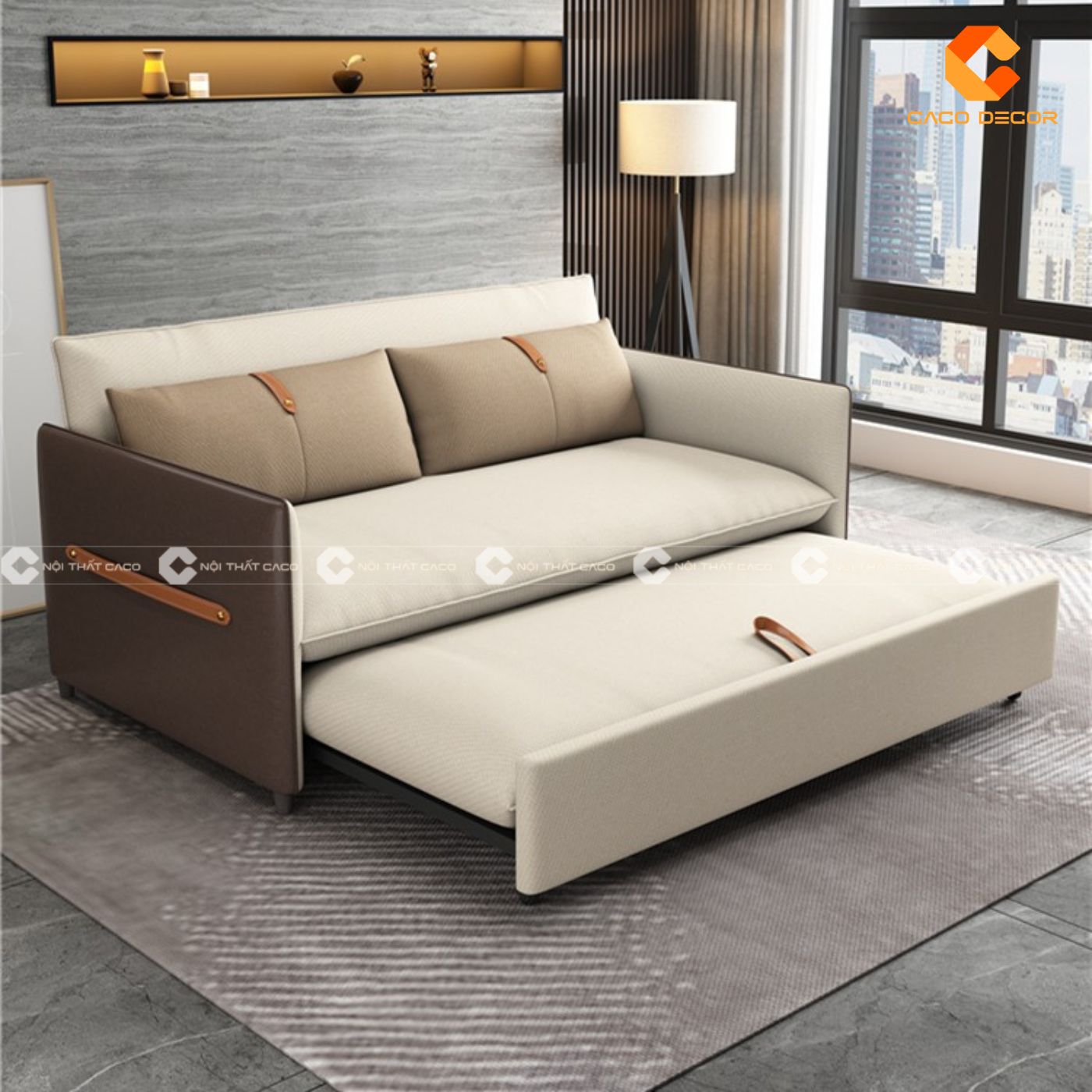 Sofa giường gấp thông minh - món nội thất đa năng, siêu tiện ích 8