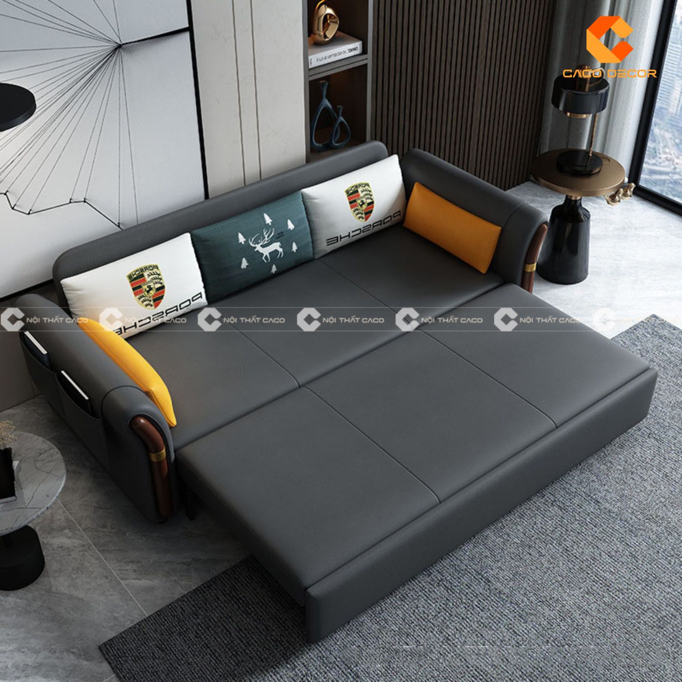 Sofa giường gấp thông minh - món nội thất đa năng, siêu tiện ích 2