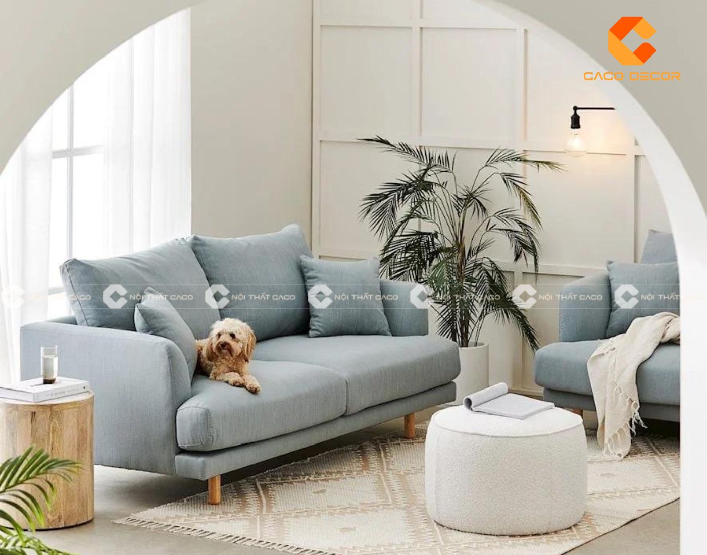 99+ mẫu sofa phòng khách nhỏ đẹp, tối ưu không gian 3
