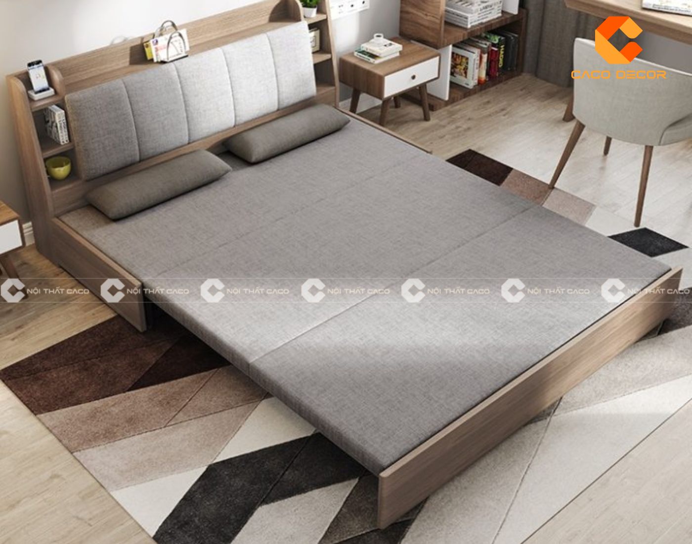 Sofa giường gấp thông minh - món nội thất đa năng, siêu tiện ích 12