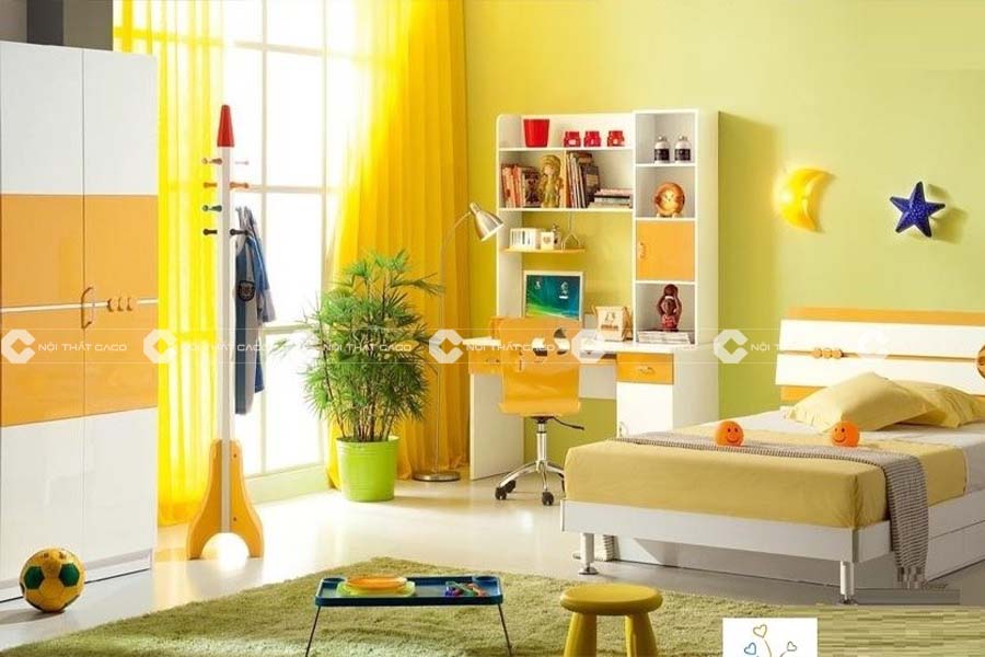 Hướng dẫn cách chọn màu sơn nội thất phòng trẻ em phù hợp