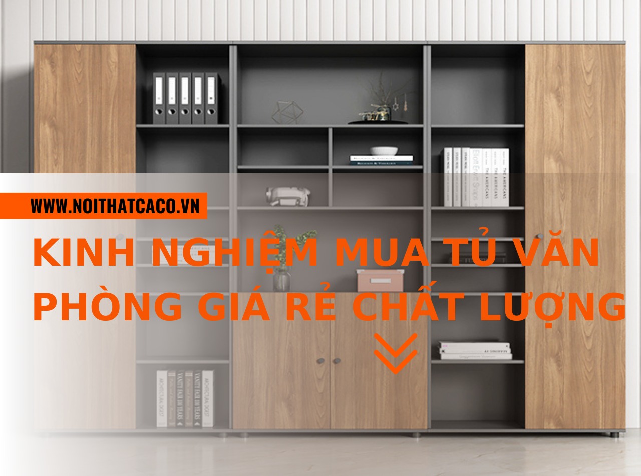 Kinh nghiệm mua tủ văn phòng giá rẻ chất lượng, mẫu mới nhất