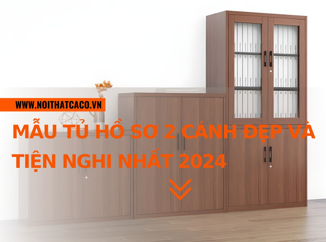 Top những mẫu tủ hồ sơ 2 cánh đẹp và tiện nghi nhất 2024