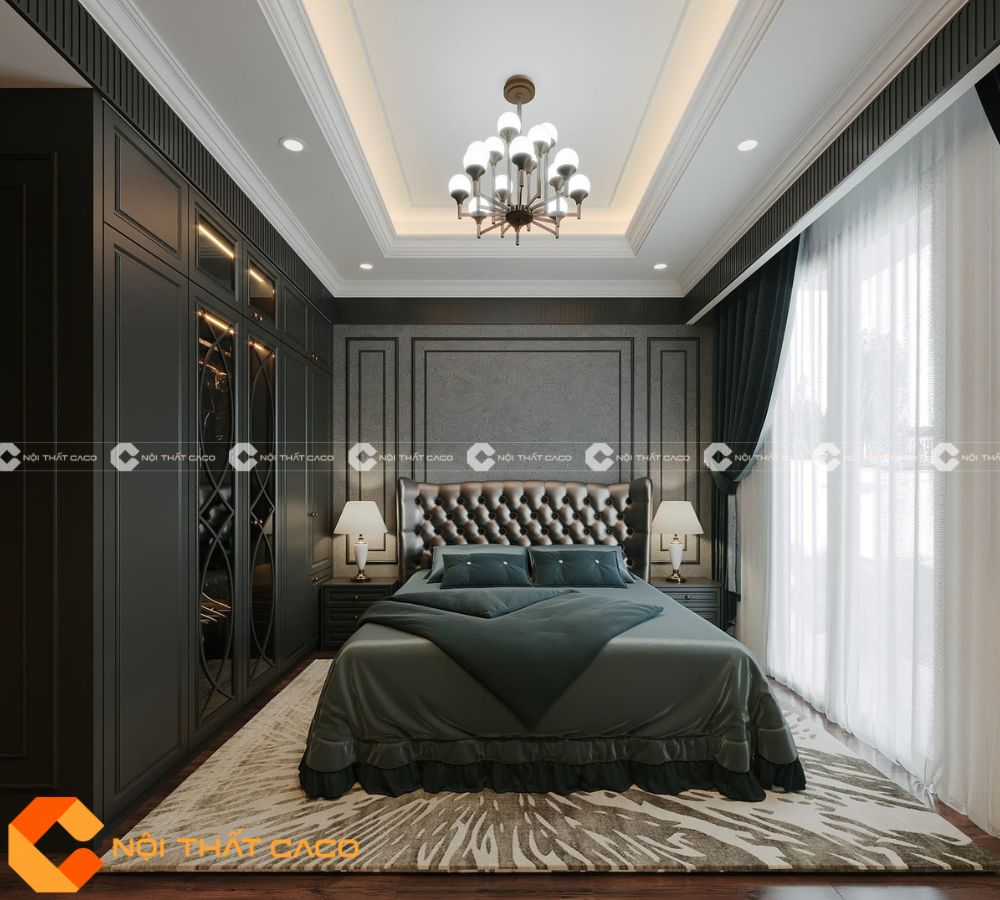 Bộ Combo Phòng Ngủ Gỗ Sồi Tự Nhiên Chất Lượng Cao - PNTN069 