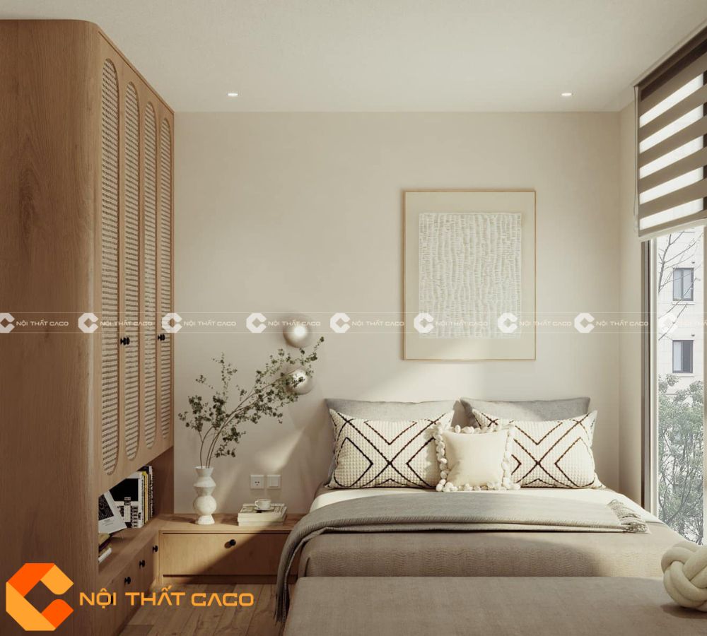 Bộ Combo Phòng Ngủ Gỗ Sồi Tự Nhiên Kiểu Hiện Đại - PNTN072 