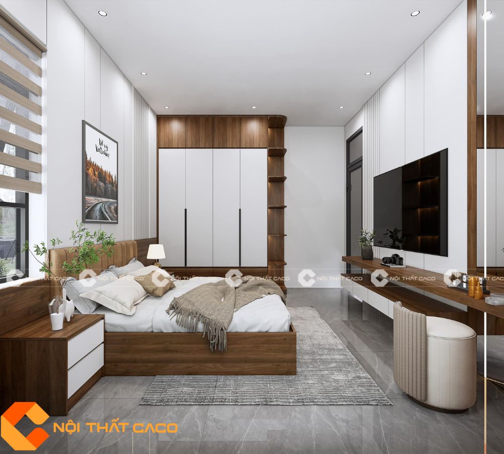 Combo Phòng Ngủ Thiết Kế Kiểu Tối Giản Tinh Tế - CBPN151 