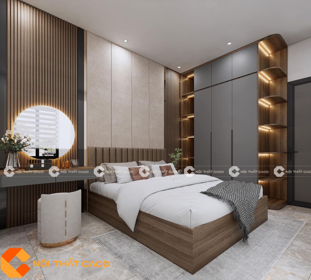 Combo Phòng Ngủ Thiết Kế Tối Giản Màu Sắc Hài Hòa - CBPN142 