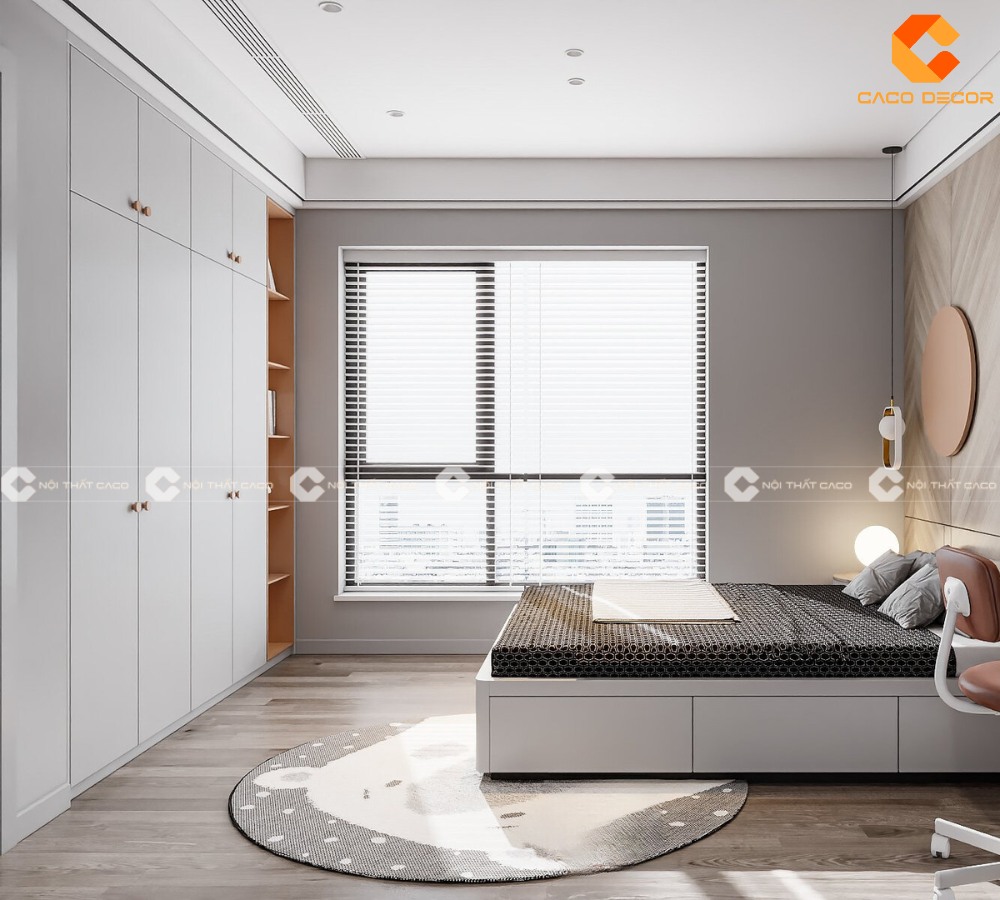 Combo Phòng Ngủ Trẻ Em Kiểu Dáng Hiện Đại, Bền Bỉ - PNTE071 