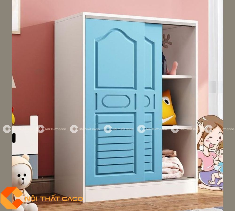 Tủ Áo Trẻ Em Thiết Kế Hiện Đại, Hiện Đại - TATE032 