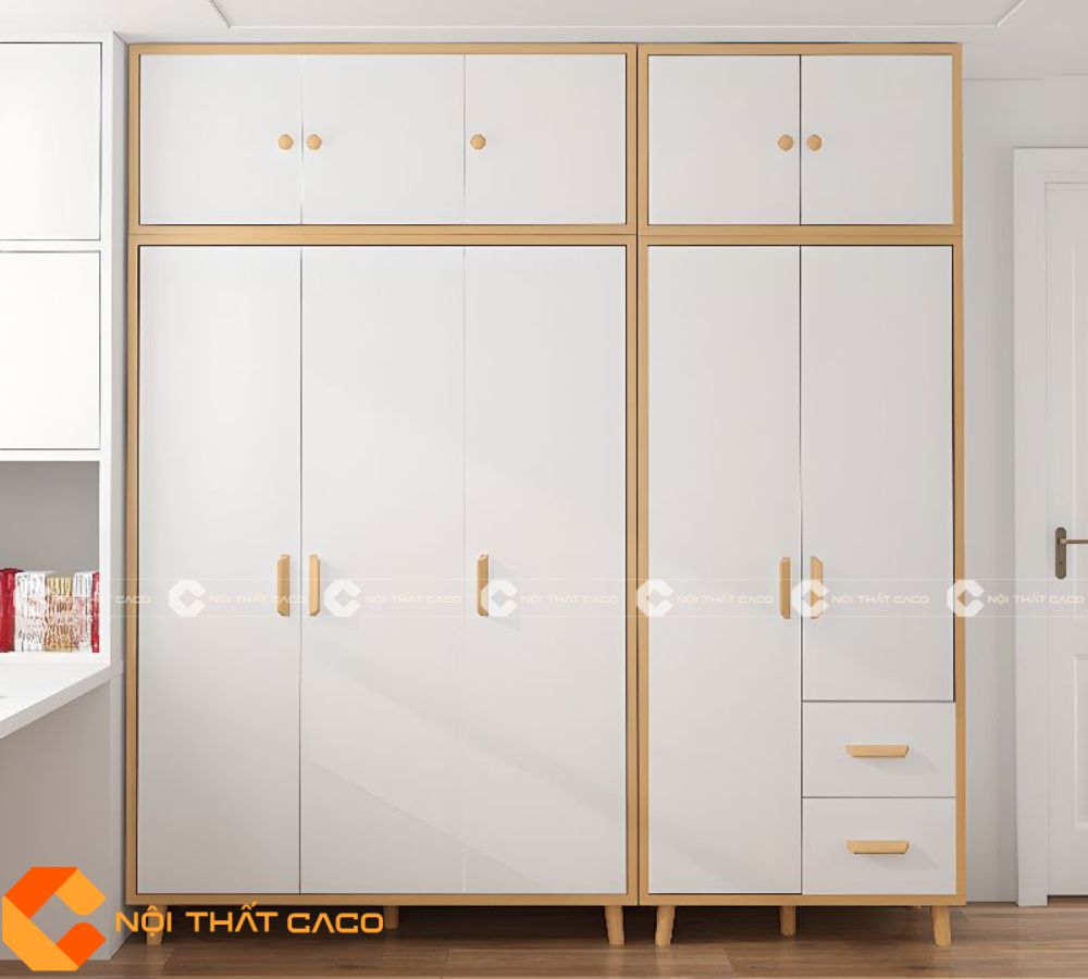 Tủ Áo Trẻ Em Thiết Kế Hiện Đại Thanh Lịch - TATE026 