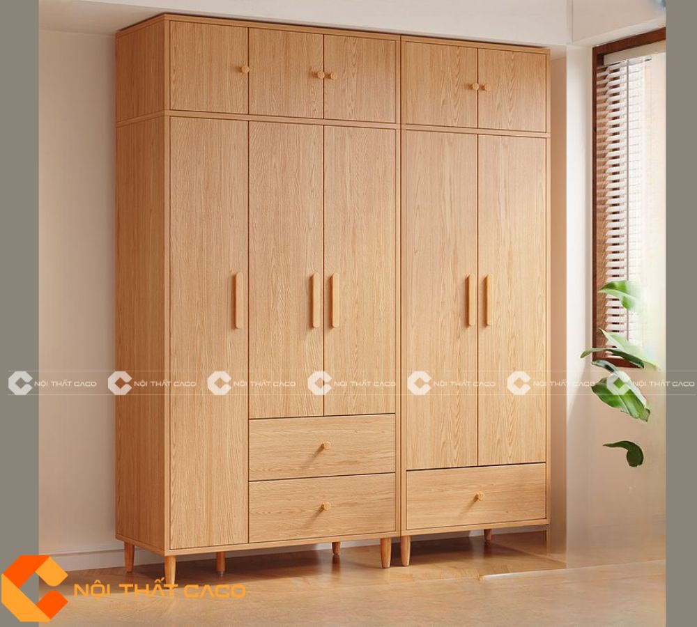 Tủ Áo Trẻ Em Thiết Kế Hiện Đại Thanh Lịch - TATE028 