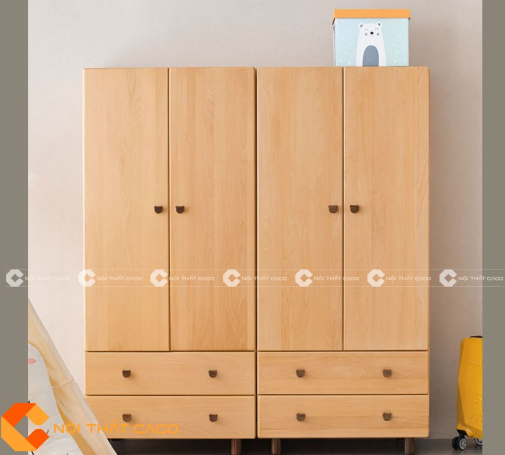 Tủ Áo Trẻ Em Thiết Kế Hiện Đại Thanh Lịch - TATE031 